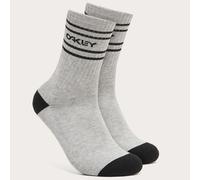 OAKLEY Icon B1b Socks 2.0 - Hombre - Gris / Negro - talla 43/46- modelo 2025