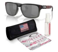 OAKLEY LEFFINGWELL OO9100 - Gafas de sol rectangulares con kit oficial de gafas, Tortuga marrón mate, 57 mm