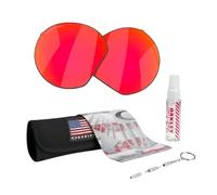 Oakley Lentes de repuesto originales HSTN Path con kit de limpieza oficial, Rubí Prizm