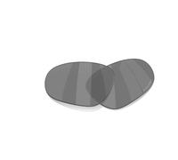 Oakley Lentes de repuesto ovalados Neoforma unisex, Prizm negro, 60 mm