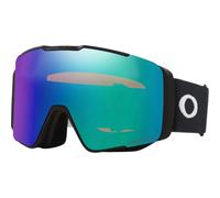 Oakley Line Miner Pro - Gafas de nieve, correa negra mate con lente Prizm Snow Argon Iridium, grande