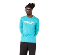 Oakley Mark II - Camiseta de Manga Larga 2.0 para Hombre, Color Azul Piscina, Talla L