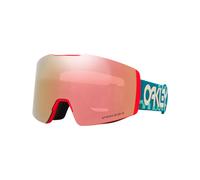 Oakley - Máscaras de esquí - Fall Line M Pacific Chex Prizm Rose Gold - Rosa Rosa one size