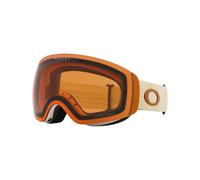 Oakley - Máscaras de esquí - Flight Deck M Arctic White Cell Prizm Snow Persimmon - Naranja Naranja one size