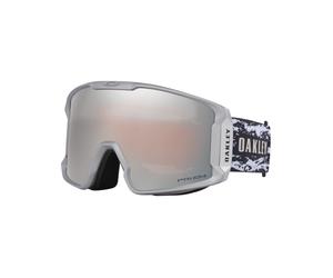 Oakley - Máscaras de esquí - Line Miner L Ayumu Hirano Signature Prizm Black de Silicona - Blanco Blanco one size
