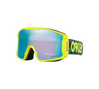 Oakley - Máscaras de esquí - Line Miner M Jaxson Blue Prizm Sapphire de Silicona - Amarillo Amarillo one size