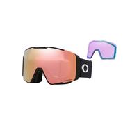 Máscara Oakley Line Miner Pro M Matte Black con lente Prizm Snow Rose + Prizm Iced Iridium