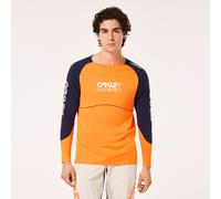Oakley Maven Scrub Ls Jersey Para Hombre Orange,Blue S