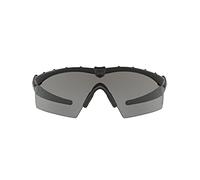 Oakley Men's Ballistic M Frame 2.0 Rectangular Sunglasses, Matte Black, 0 mm