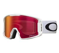 Oakley Men's Line Miner - Gafas de ski, Hombre, color blanco (Prizm Torch Iridium)