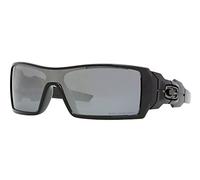 Oakley Men's Oil Rig Iridium Polarized Rectangular Sunglasses
