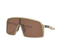 Oakley Men's OO9406 Sutro Sunglasses, Desert Tan/Prizm Tungsten, 37 mm