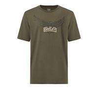 Oakley Men's SI Eagle Tab Tee, Dark Brush, Large