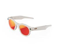 Oakley Unisex Meta OW8002 Hstn 800204 Gafas de sol O_MATTER Gris Marrón Redonda Reflejado Prizm