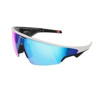 Oakley Meta Vanguard Gafas IA para Hombre, Mujer - Gafas Deportivas de Rendimiento - Cámara 12 MP, 3K Ultra HD, Garmin, IP67 Resistente al Agua - Montura Blanca, Lente Prizm Sapphire