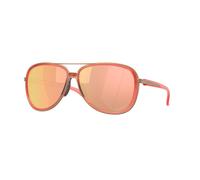 Oakley Mujer Oakley OO4129 SPLIT TIME 412930 Gafas de sol Metal Rosa Oro Redonda Normal