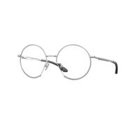 Oakley Mujer Oakley OX5149 MNLTR 514901 Monturas ópticas Titanio Plata Transparente Redonda Normal