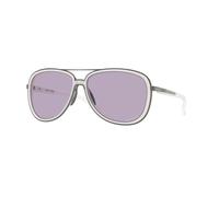 Oakley Mujer OO4129 SPLIT TIME 412929 Gafas de sol Metal Blanco Redonda Normal
