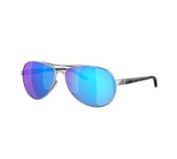 Oakley Mujer Sunglass Feedback - Color del Marco: Cromo Pulido, Color de la Lente: Prizm Sapphire Polarized