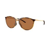 Oakley Mujer Sunglass Sielo - Color del Marco: Carey Marrón Pulido, Color de la Lente: Prizm Bronze Polarized
