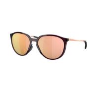 Oakley Mujer Sunglass Sielo - Color del Marco: Cristal Frambuesa, Color de la Lente: Prizm Rose Gold