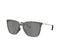 Oakley Mujer Sunglass Sielo SQ - Color del Marco: Carey Negro Mate, Color de la Lente: Prizm Black Polarized