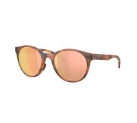 Oakley Mujer Sunglass Spindrift - Color del Marco: Carey jengibre mate, Color de la Lente: Prizm Rose Gold