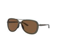 Oakley Mujer Sunglass Split Time - Color del Marco: Matte Olive Ink, Color de la Lente: Prizm Bronze