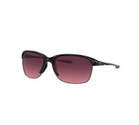 Oakley Mujer Sunglass Unstoppable - Color del Marco: Negro Pulido, Color de la Lente: Polarized Rosa Degradado