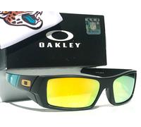 Oakley NFL Gascan JAGUARS Negro Mate Gafas Polarizadas Galaxy Gold 9014
