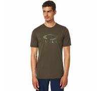 Oakley O Bark Camiseta Para Hombre De Manga Corta Color Verde Oliva Nueva