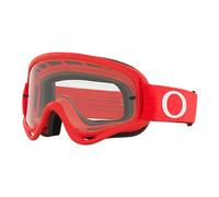 Oakley O Frame MX - Gafas de motocicleta todoterreno para adultos, color rojo/transparente/talla única