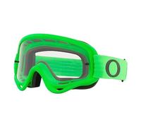 Oakley O Frame MX - Gafas de motocicleta todoterreno para adultos, color verde/transparente/talla única