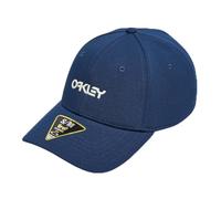 Oakley Oakley - Gorra metálica elástica de 6 Paneles para Hombre, Azul, Talla S