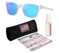 OAKLEY OJECTOR OO9018 - Gafas de sol con kit oficial de gafas, pulido transparente, 55 mm