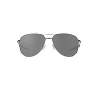 Oakley Oo6050 Contrail Ti, Gafas para Hombre, Cromo Satinado/Prizm Negro polarizado