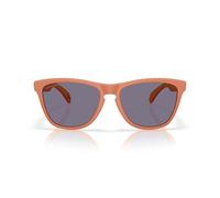 Oakley Oo9013 Frogskins - Gafas de sol cuadradas, Jengibre mate/gris Prizm, 55 mm