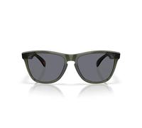 Oakley Oo9013 Frogskins, Gafas Unisex Adulto, Tinta Oliva/Gris, 55 mm