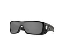 Oakley OO9101 - Juego de lentes de sol OO 9101 BATWOLF 910157 con tinta negra y correa negra grande, De tinta negra, 27/127/130