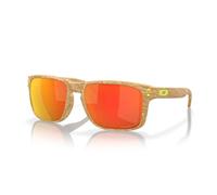 Oakley Hombre OO9102 HOLBROOK 9102Y8 Gafas de sol O_MATTER Beige Rojo Cuadrada Polarizado Prizm