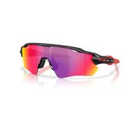 Oakley Oo9208 Radar Ev Path - Gafas de sol rectangulares para hombre, 100t negro mate/Prizm Road, 38 mm