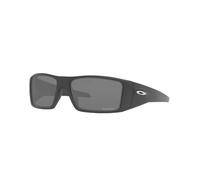 Oakley Oo9231 Heliostat - Gafas de sol rectangulares para hombre, Acero/Prizm Black, 61 mm