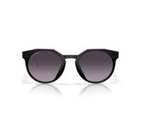 Oakley Oo9242 Hstn - Gafas de sol redondas para hombre, Negro mate/blanco/negro Prizm, 52 mm
