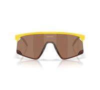 Oakley OO9280 BXTR - Gafas de sol rectangulares, amarillo/tungsteno Prizm, 39 mm