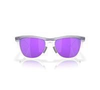Oakley Oo9289 Frogskins Hybrid, Gafas Unisex Adulto, Lila Transparente Mate/Transparente/Violeta Prizm, 55 mm