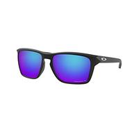 Oakley Hombre OO9448 SYLAS 944812 Gafas de sol O_MATTER Negro Azul Cuadrada Polarizado Prizm