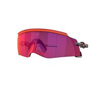 Oakley OO9455 - Paquete de lentes de sol OO 9455 KATO 945504 negro pulido y correa azul grande kit de accesorios
