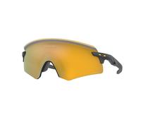 Oakley Encoder, Gafas Hombre, Carbón Mate Prizm 24k, Talla única
