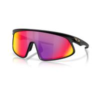 Oakley Oo9484d Rslv Gafas de sol rectangulares, negro mate Prizm Road, 49 mm