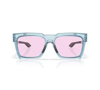 Oakley Oo9485 Enigma Ink, Gafas Unisex Adulto, Lavado a la Piedra Transparente Pulido/Prizm con Poca luz, 59 mm